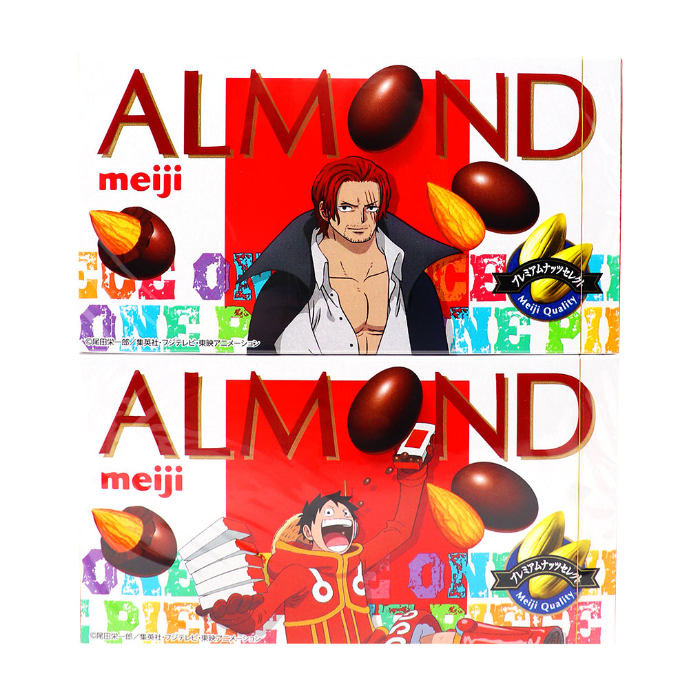 Meiji One Piece Almond Chocolate (Japan) - 79g | Candy Funhouse