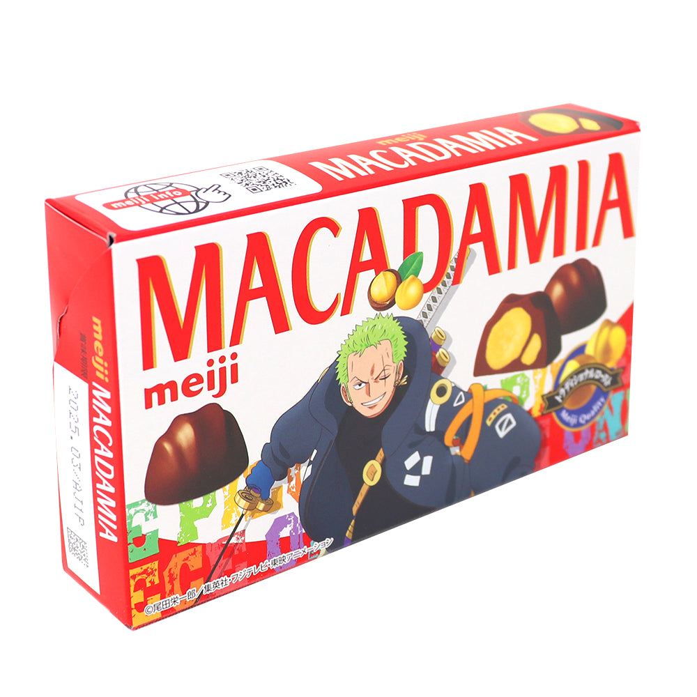 Meiji One Piece Macadamia Chocolate (Japan) - 64g | Candy Funhouse