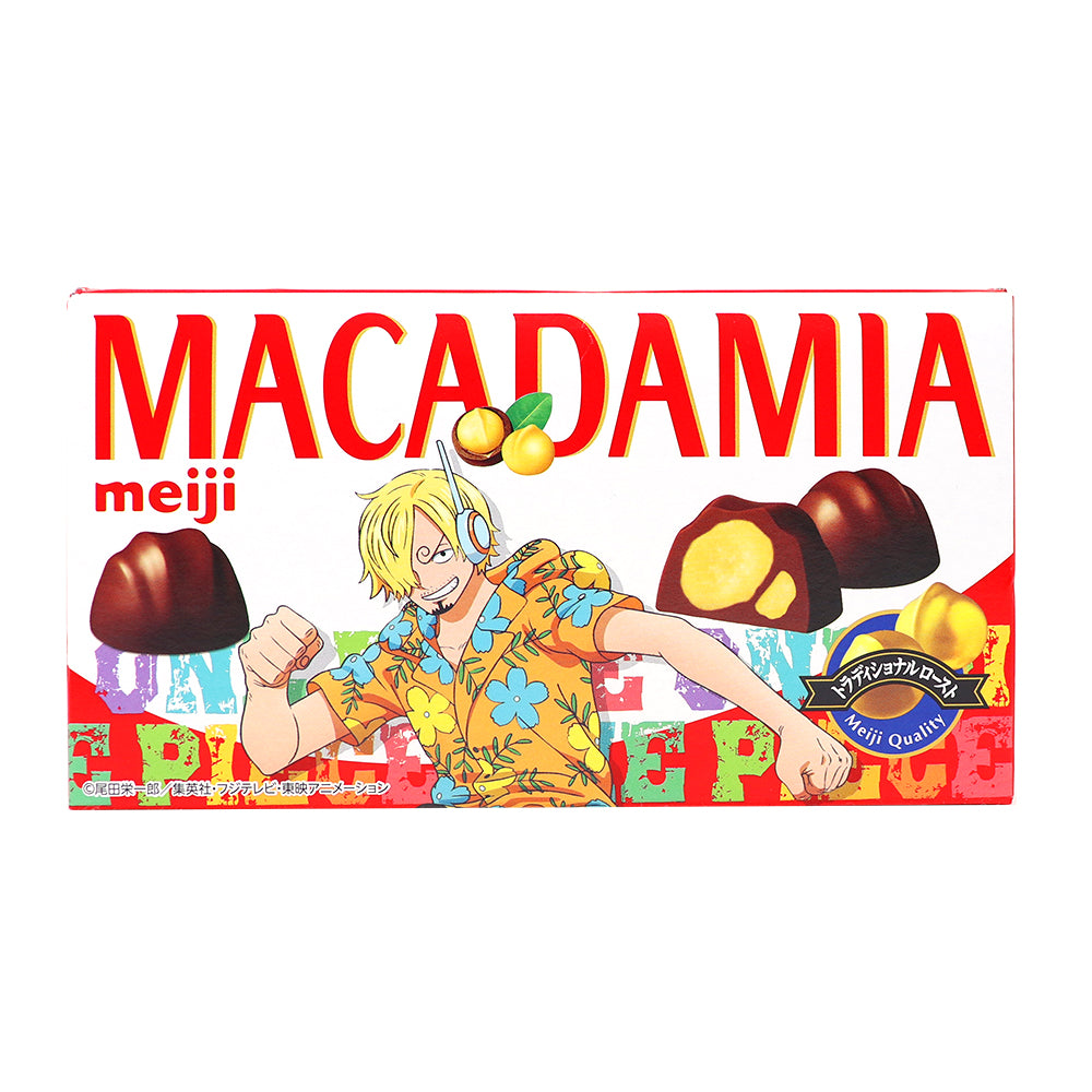 Meiji One Piece Macadamia Chocolate (Japan) - 64g | Candy Funhouse