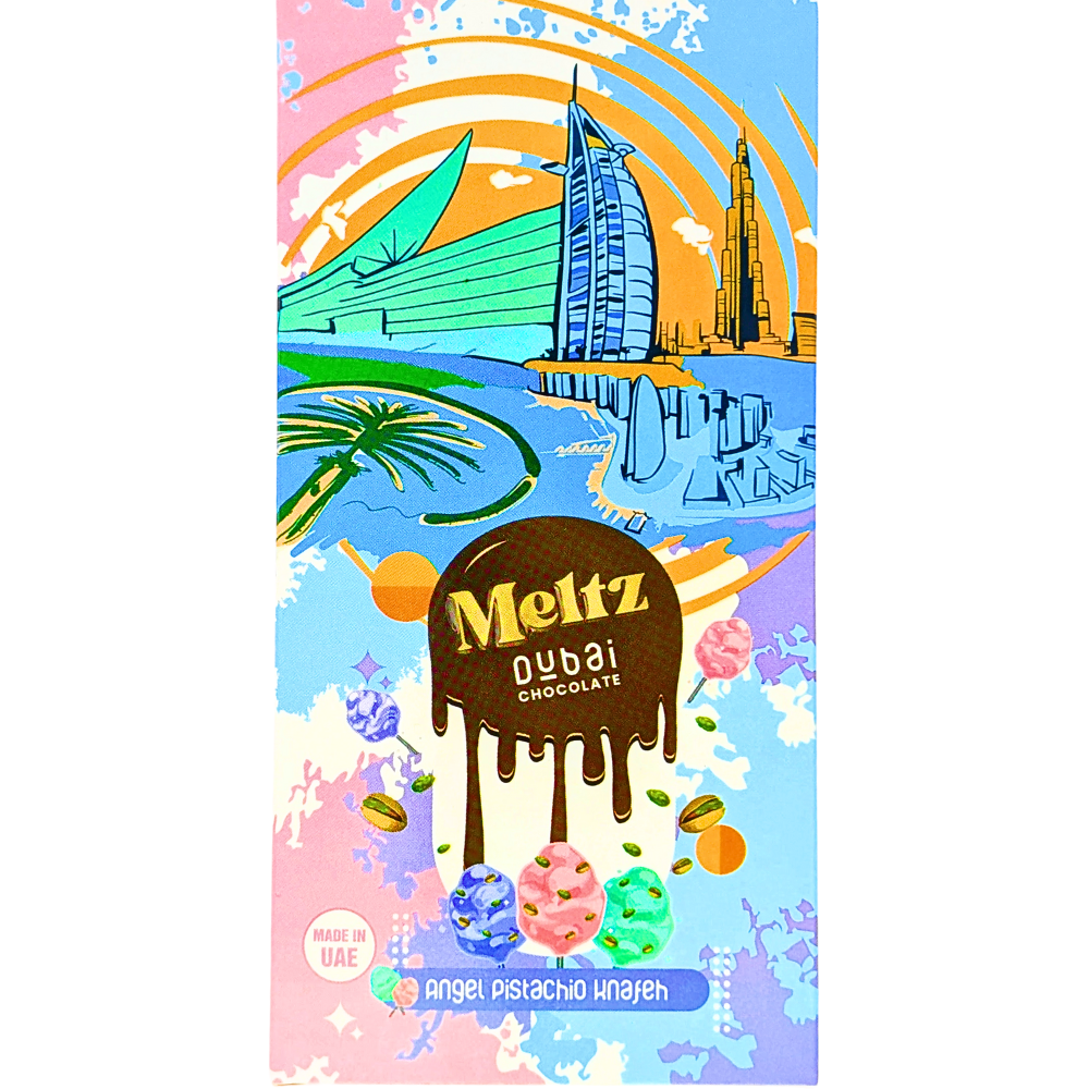Meltz Dubai Chocolate Angel Pistachio Knafeh - 192g