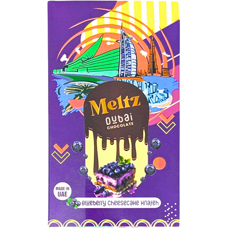 Meltz Dubai Chocolate Blueberry Cheesecake Knafeh  - 75g