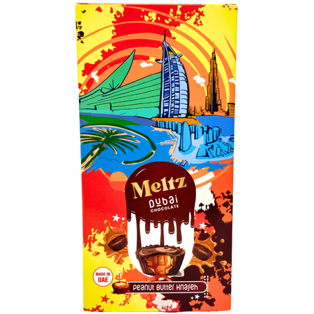 Meltz Dubai Chocolate Peanut Butter Knafeh - 192g