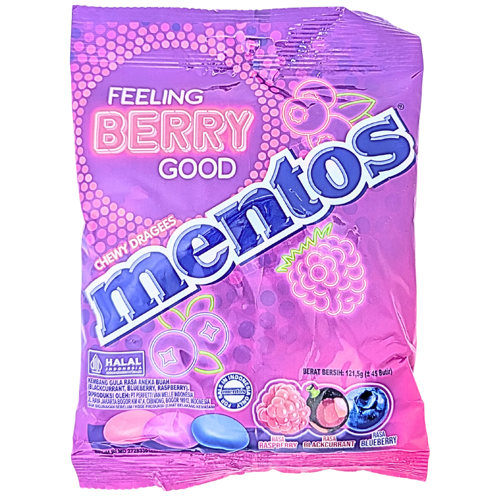 Mentos Feeling Berry Good (Indonesia) - 121.5g