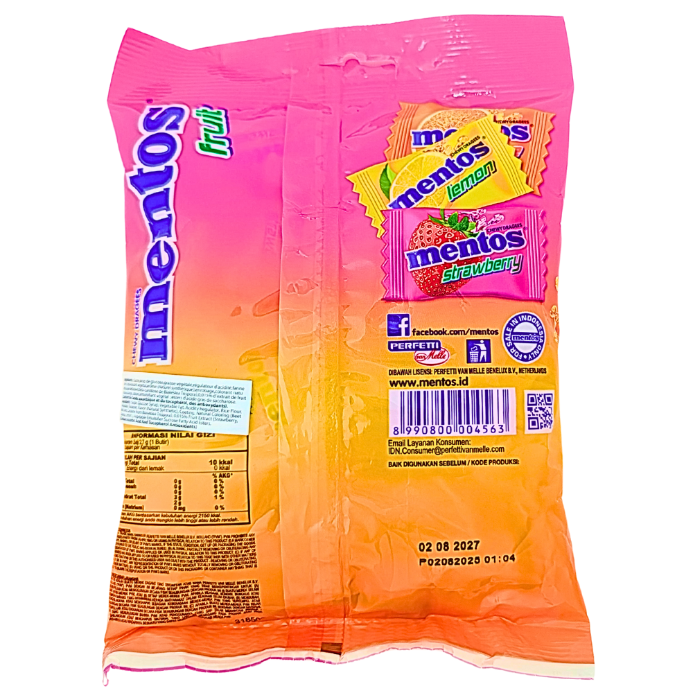 Mentos Fruit (Indonesia) - 135g