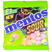 Mentos Sour Tones Bag (UK) - 135g