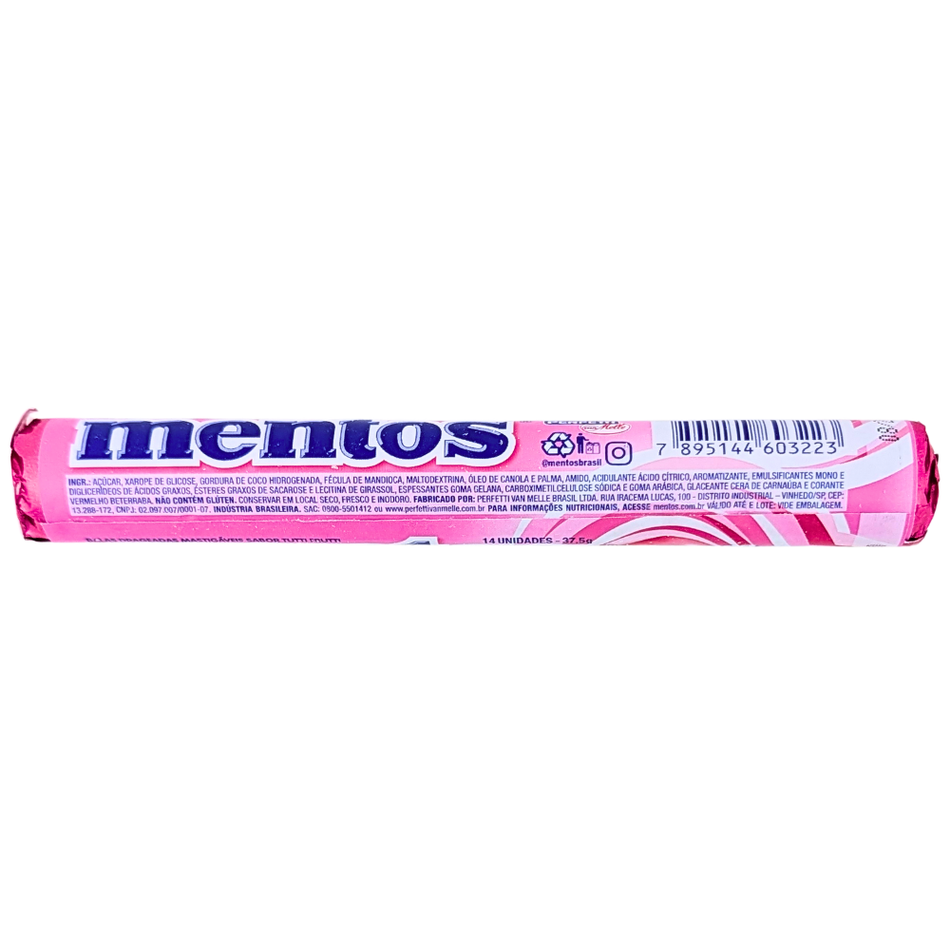 Mentos Tutti Frutti Roll - 37.5g