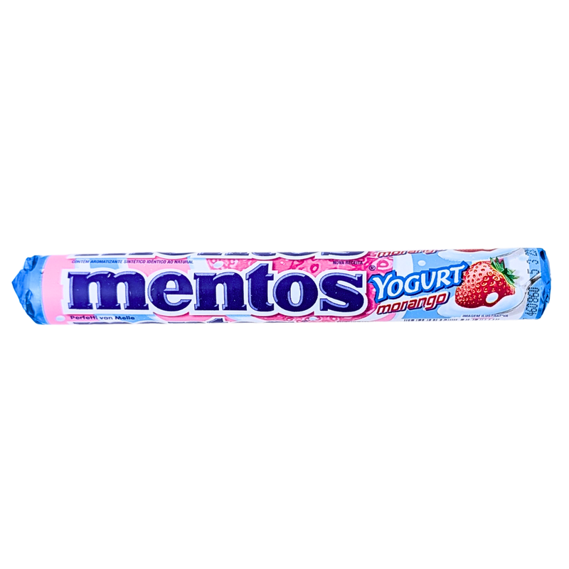 Mentos Yogurt Morango Roll - 37g