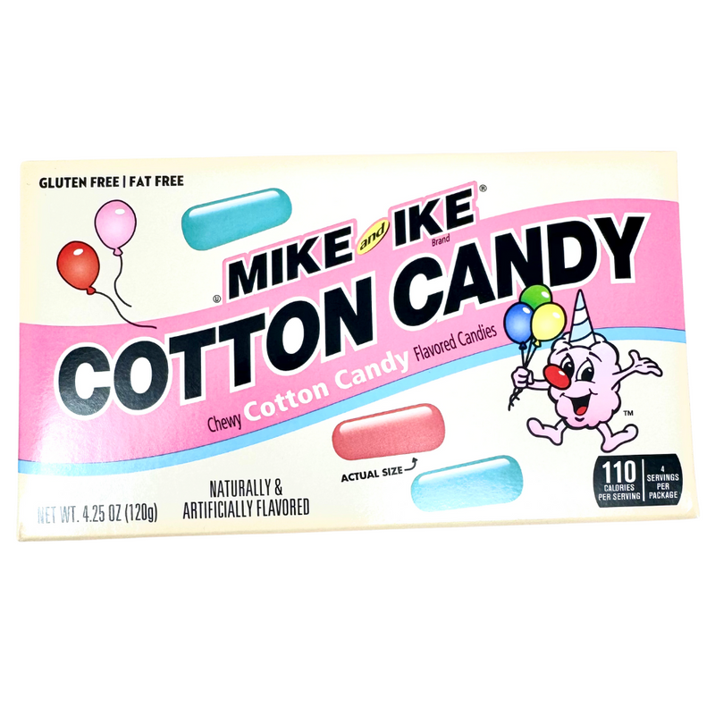 Mike and Ike Cotton Candy Theatre Pack - 4.25oz