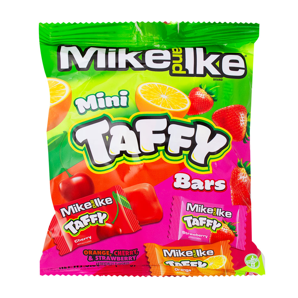 Mike and Ike Mini Taffy Bars - 3.8oz