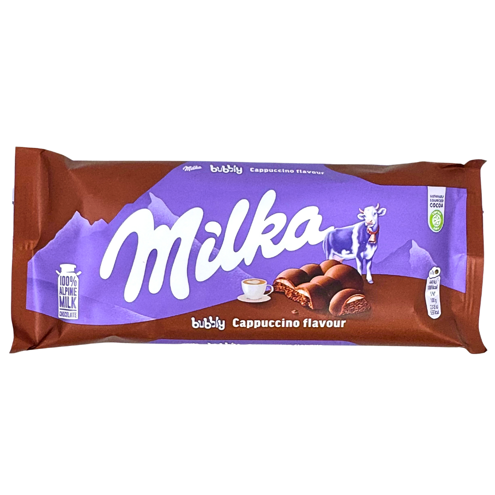 Milka Bubbly Cappuccino (Germany) - 97g