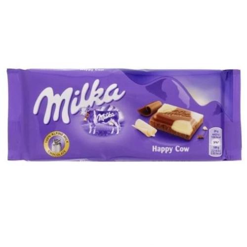 Milka Happy Cow Chocolate Bar - Milka Chocolate