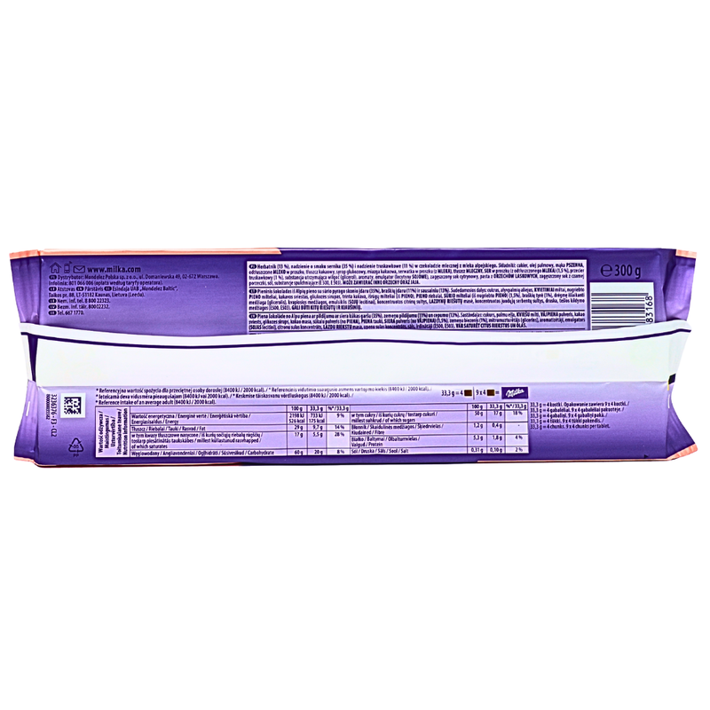 Milka Mmmax Strawberry Cheesecake - 300g | Candy Funhouse – Candy