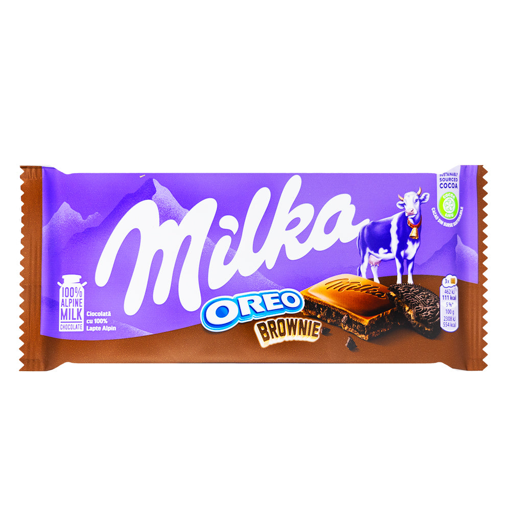 Milka Oreo Brownie Choco Chocolate Bar - 100 g