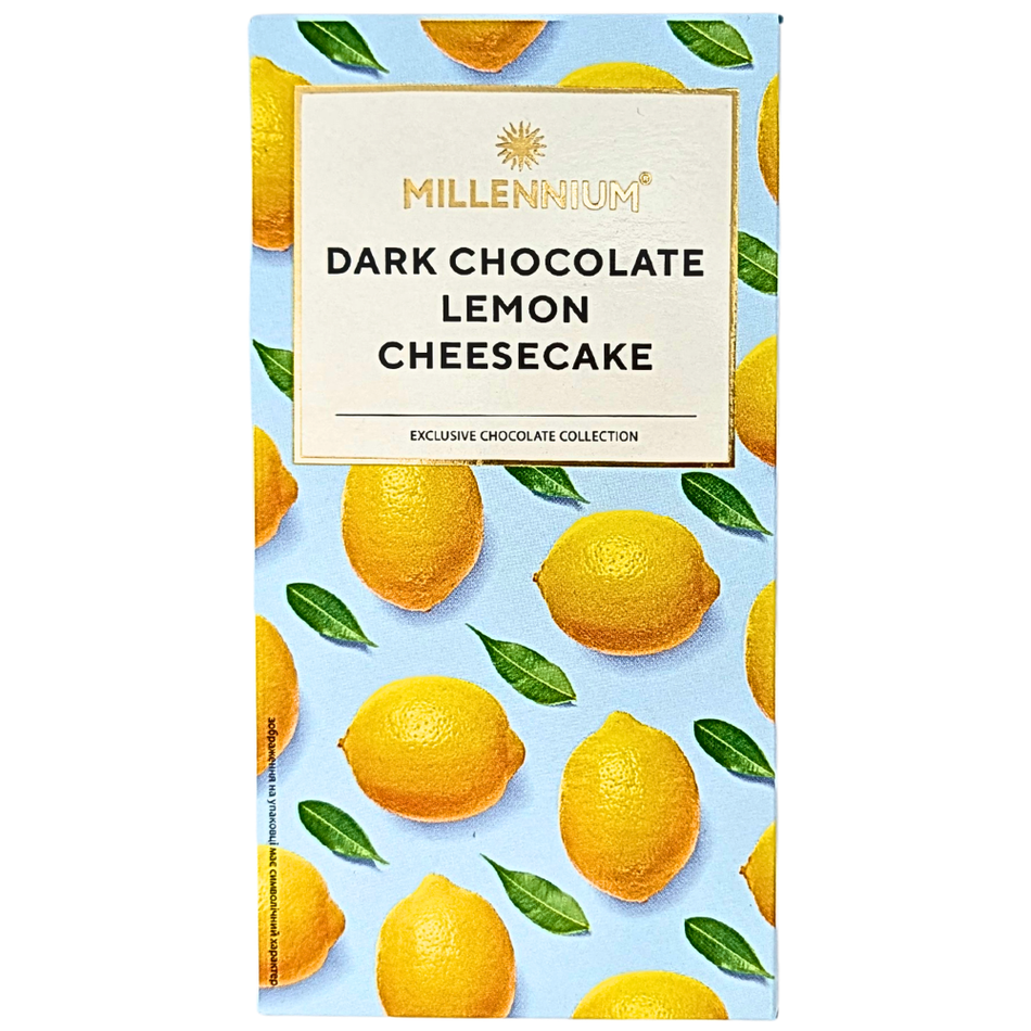 Millennium Dark Chocolate Lemon Cheesecake (Ukraine) - 100g