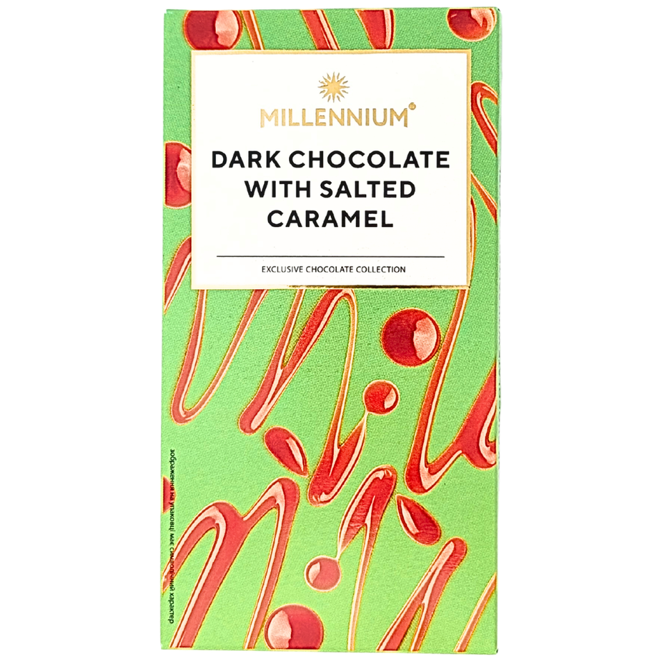 Millennium Dark Chocolate with Salted Caramel (Ukraine) - 100g