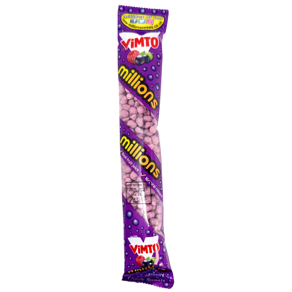 Millions Vimto Tubes (UK) - 55g