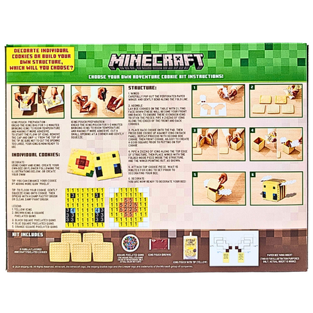 Minecraft Choose Your Own Adventure Cookie Kit - 13.9oz
