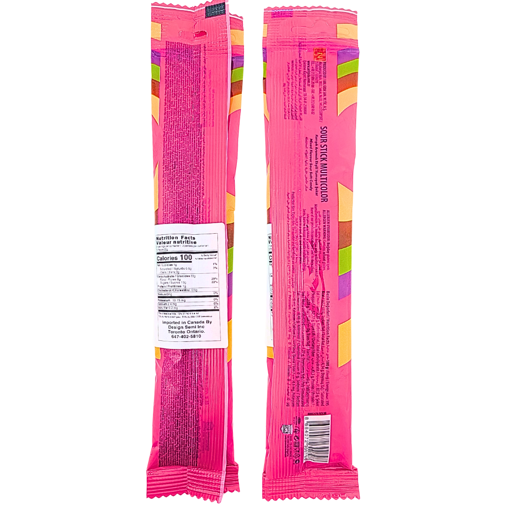 Minicco Sour Stick Multicolour (Turkey) - 50g