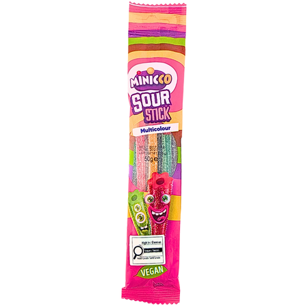 Minicco Sour Stick Multicolour (Turkey) - 50g