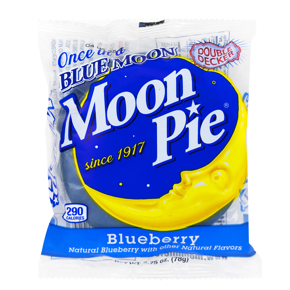 Moon Pie Blueberry Double Decker - 2.75oz