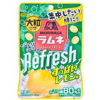 Morinaga Refresh Ramune Sour Lemon Candy (Japan) - 30g