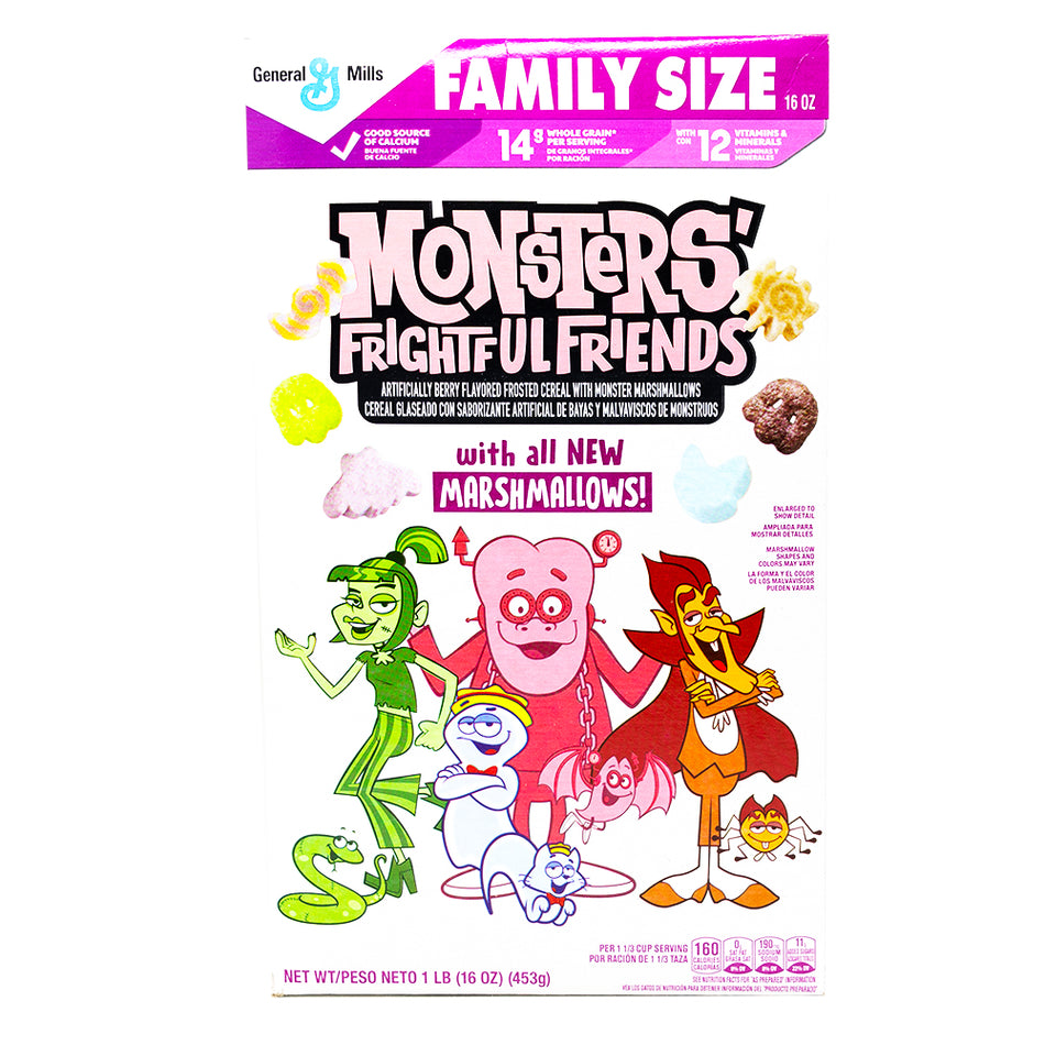 Monsters Frightful Friends Cereal - 453g