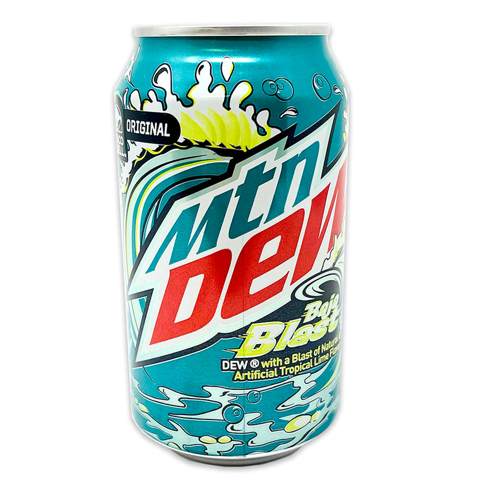 Mountain Dew Baja Blast - 355mL-Mountain Dew Baja Blast-Baja Blast Mountain Dew