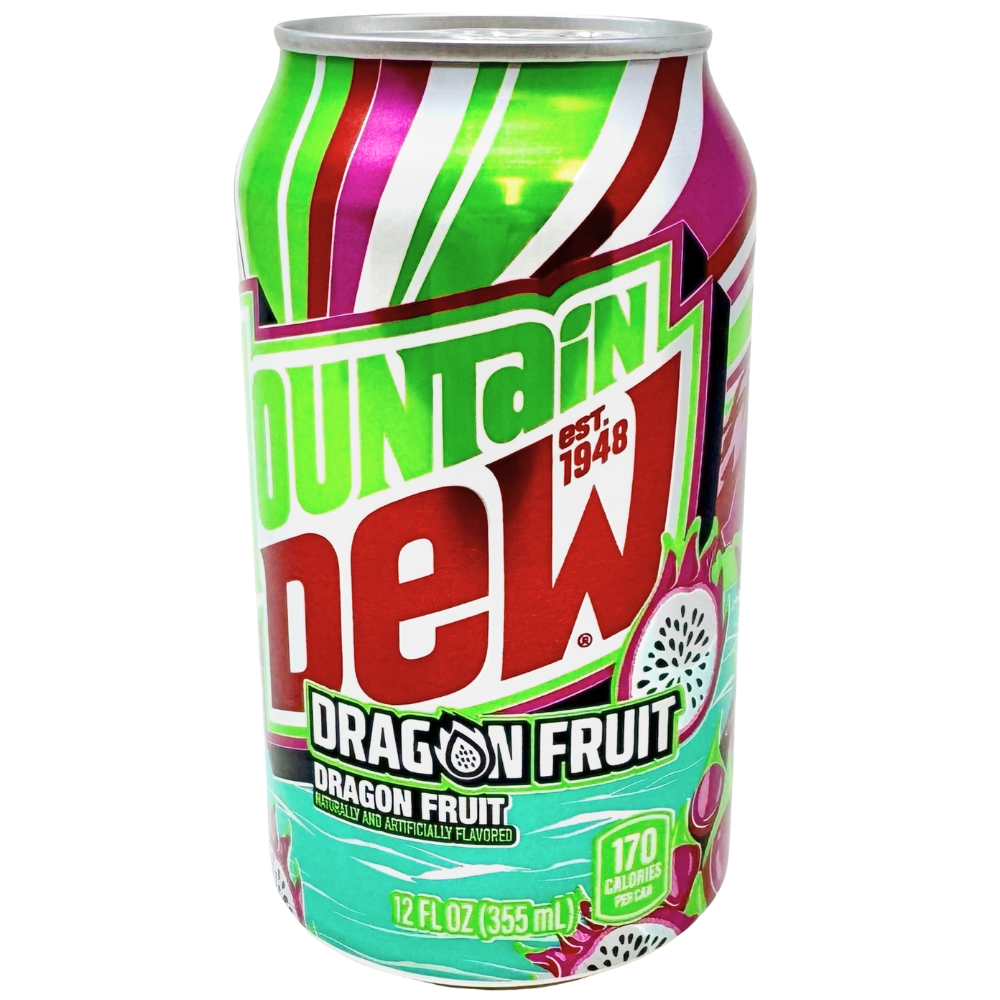 Mountain Dew Dragon Fruit - 355mL