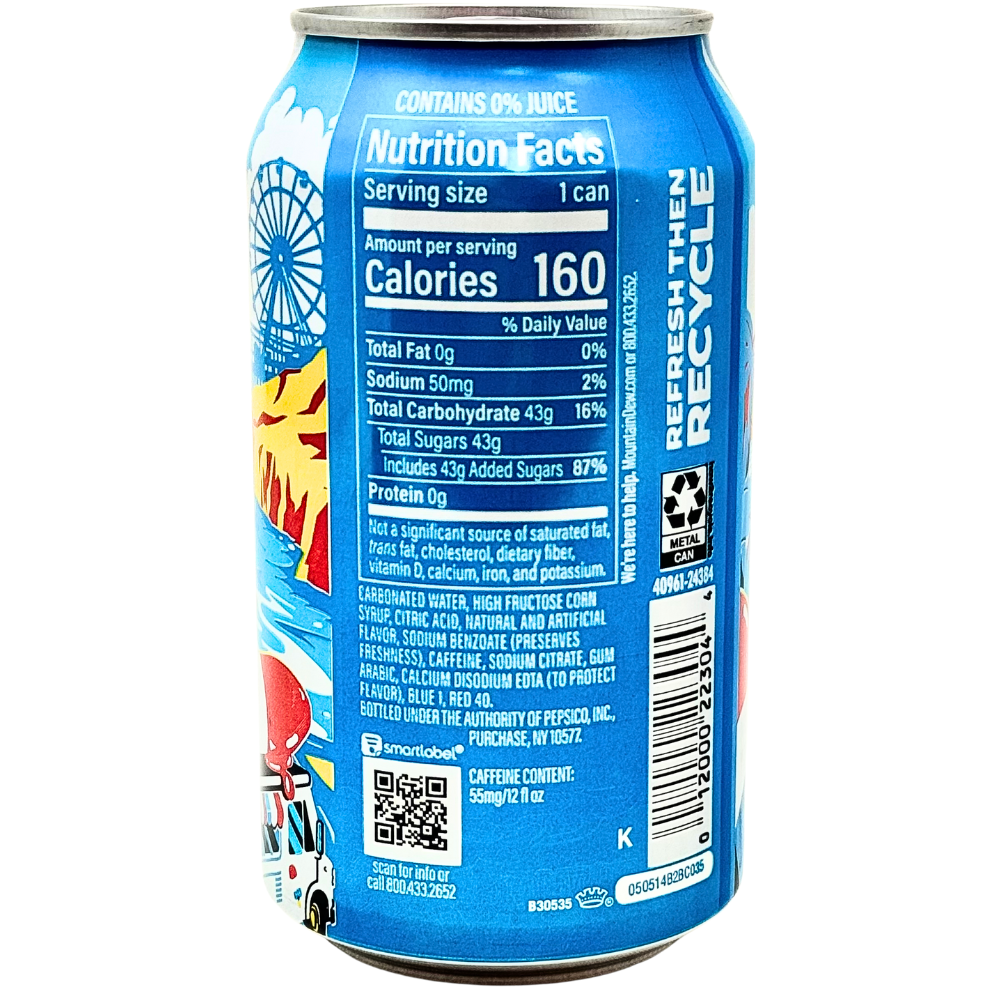 Mountain Dew Summer Freeze - 355mL
