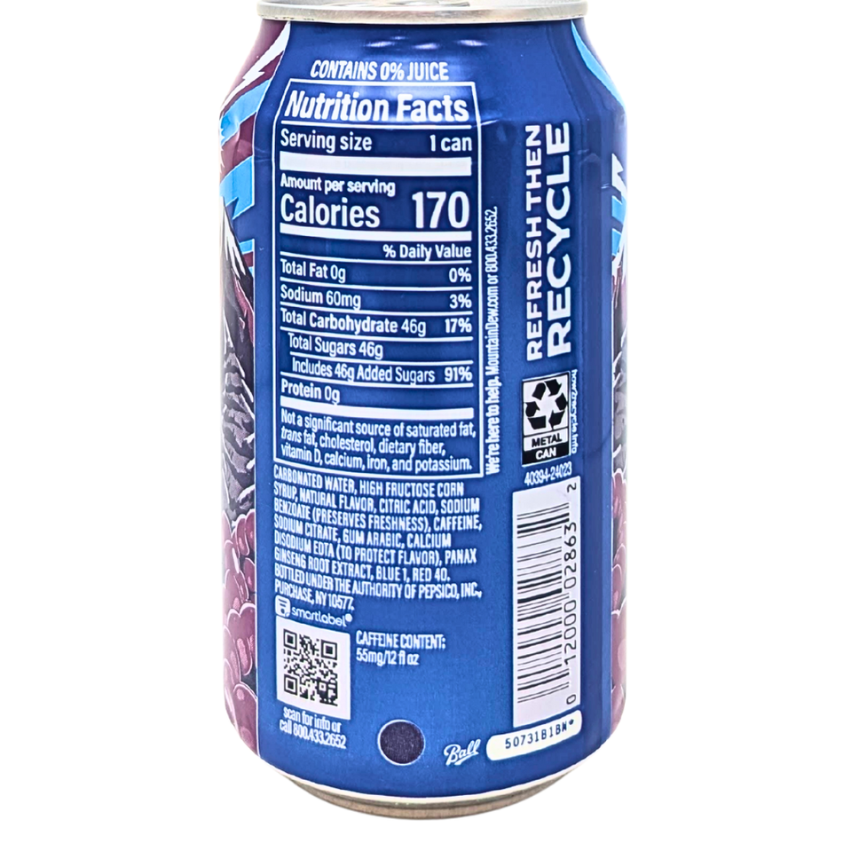 Mountain Dew Voltage - 355mL