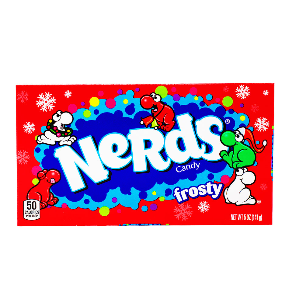 Christmas Nerds Candy Frosty Theater Box - 5oz