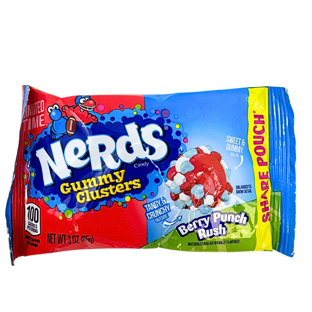 Nerds Gummy Clusters Berry Punch Rush - 3oz