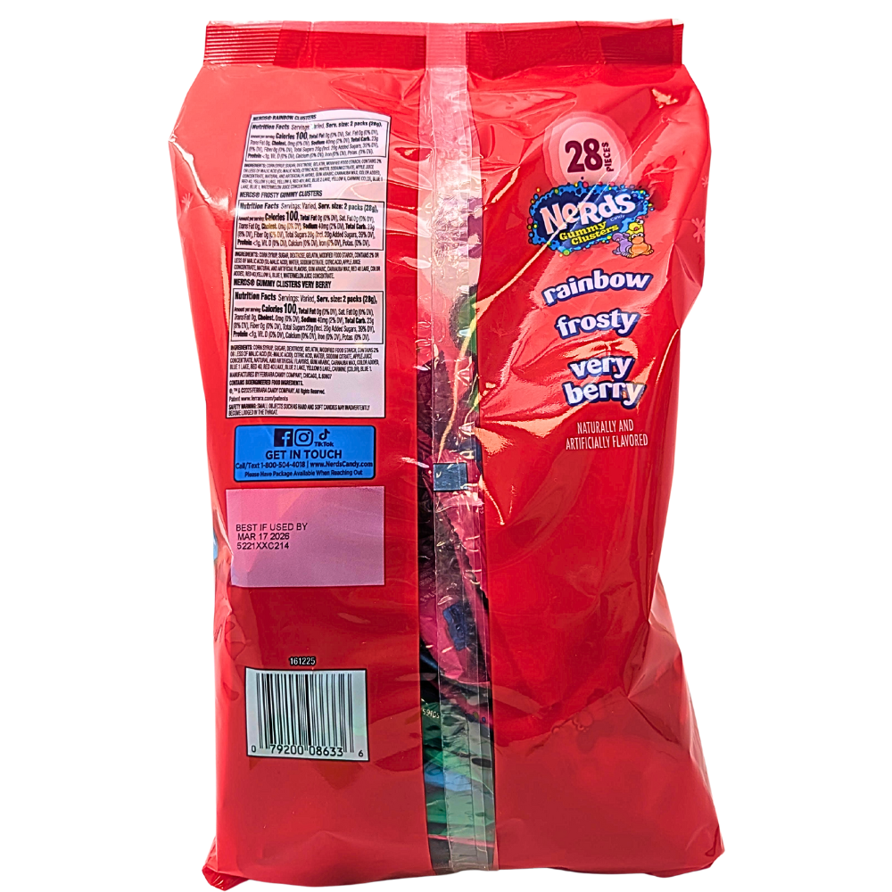 Nerds Holiday Assorted Clusters - 14oz