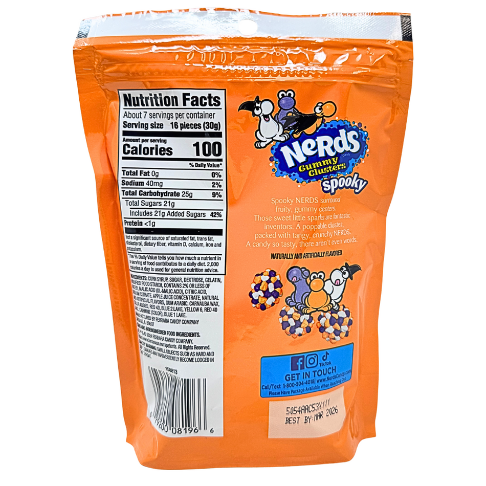 Nerds Spooky Gummy Clusters - 8oz