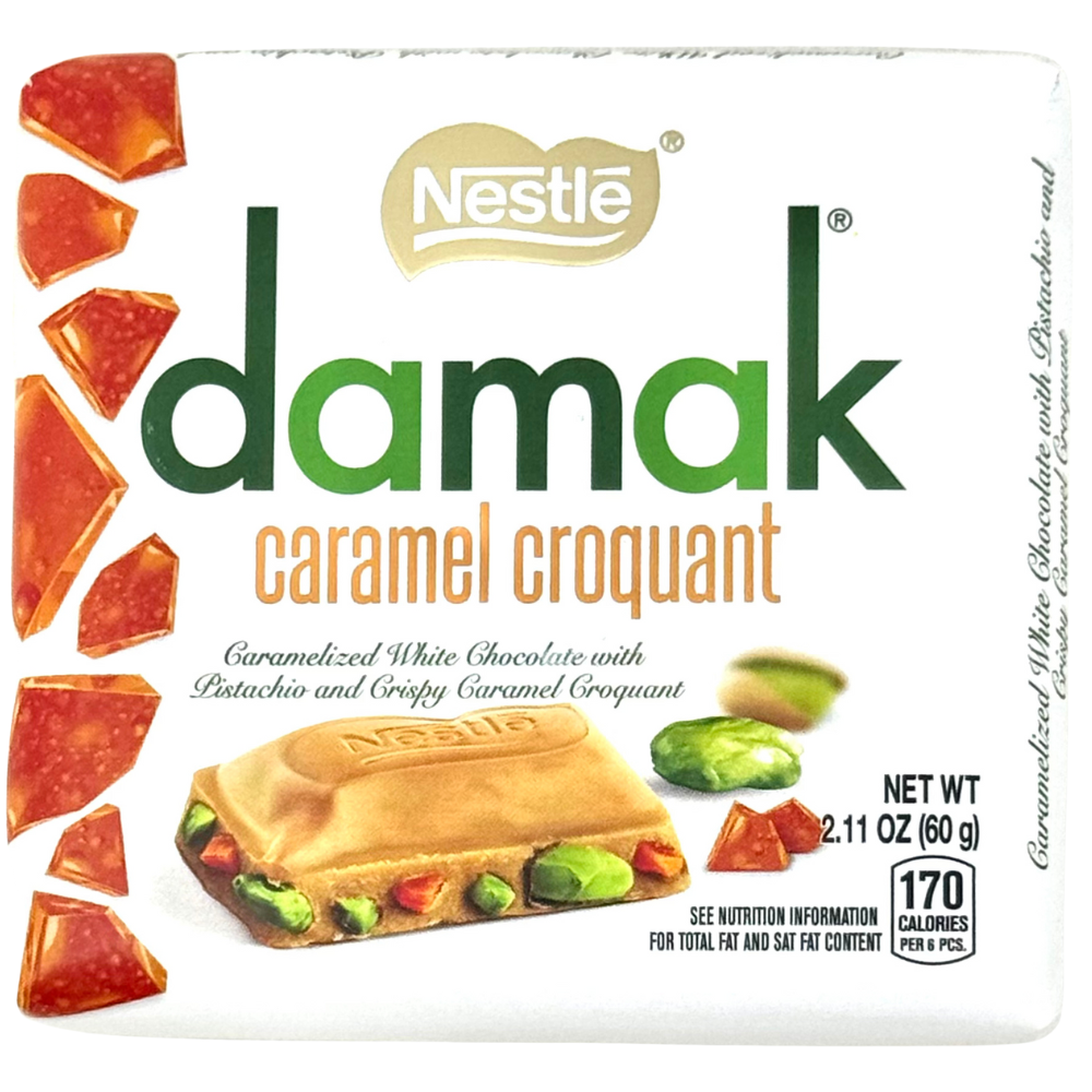 Nestle Damak Caramel Croquant with Pistachio (Turkey) - 60g