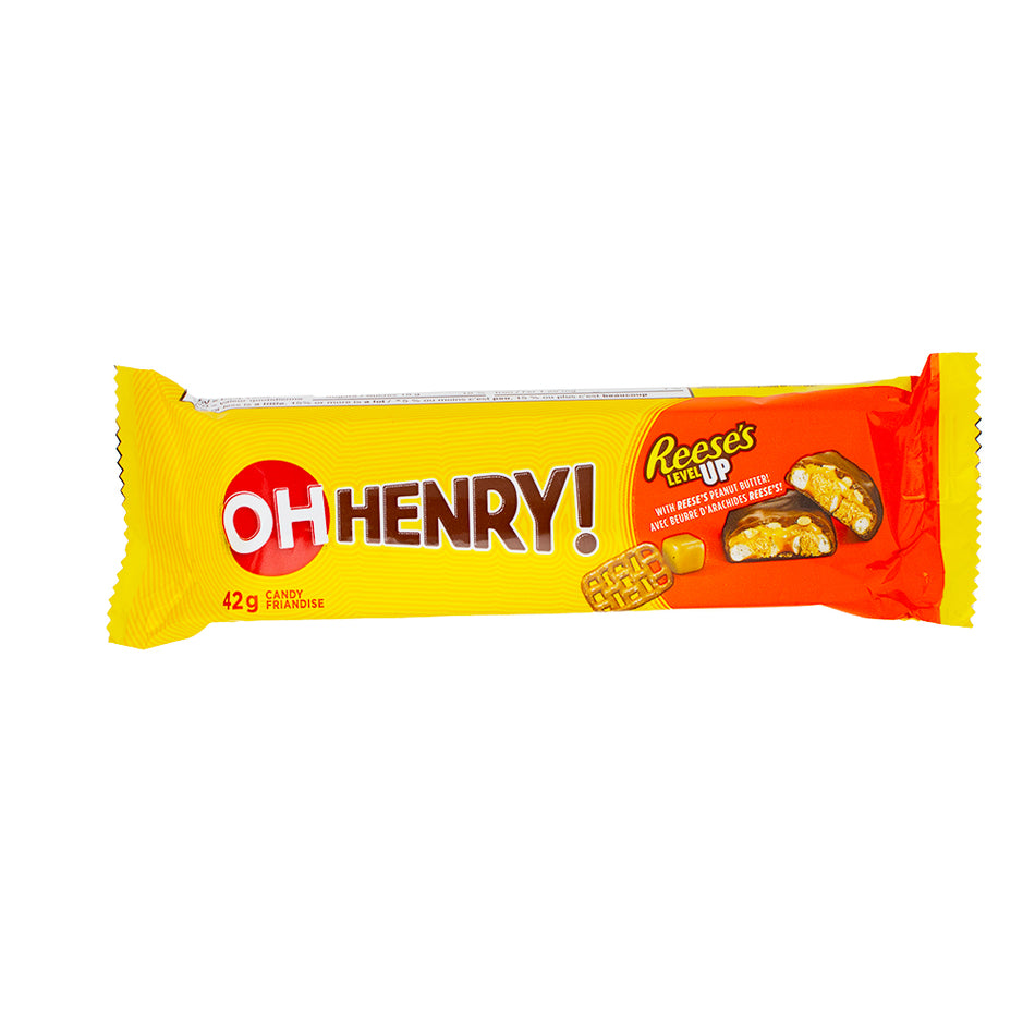 Oh Henry! Reese's level up Pretzel & Caramel - 42g