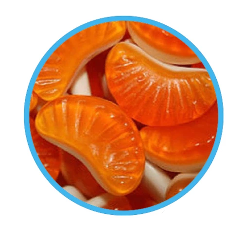 Huer Orange Slices - 1kg, Gummie Candy, Gummy Candy, Fun Gummies, Soft Gummies, Fruity Gummies, Soft Gummy, Orange Gummies, Orange Gummy, Orange Candy