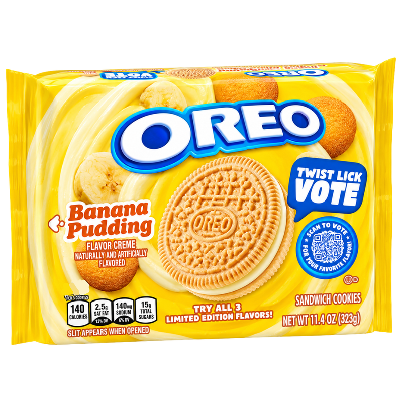 Oreo Banana Pudding Cookies - 10.68oz