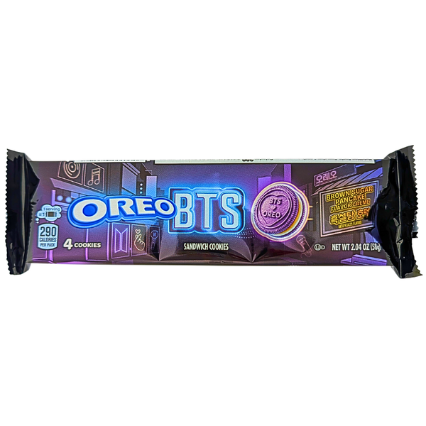 OREO BTS Brown Sugar Pancake Flavor 4点 Oreo BTS Brown Sugar Pancake - 2.04oz | Candy Funhouse US