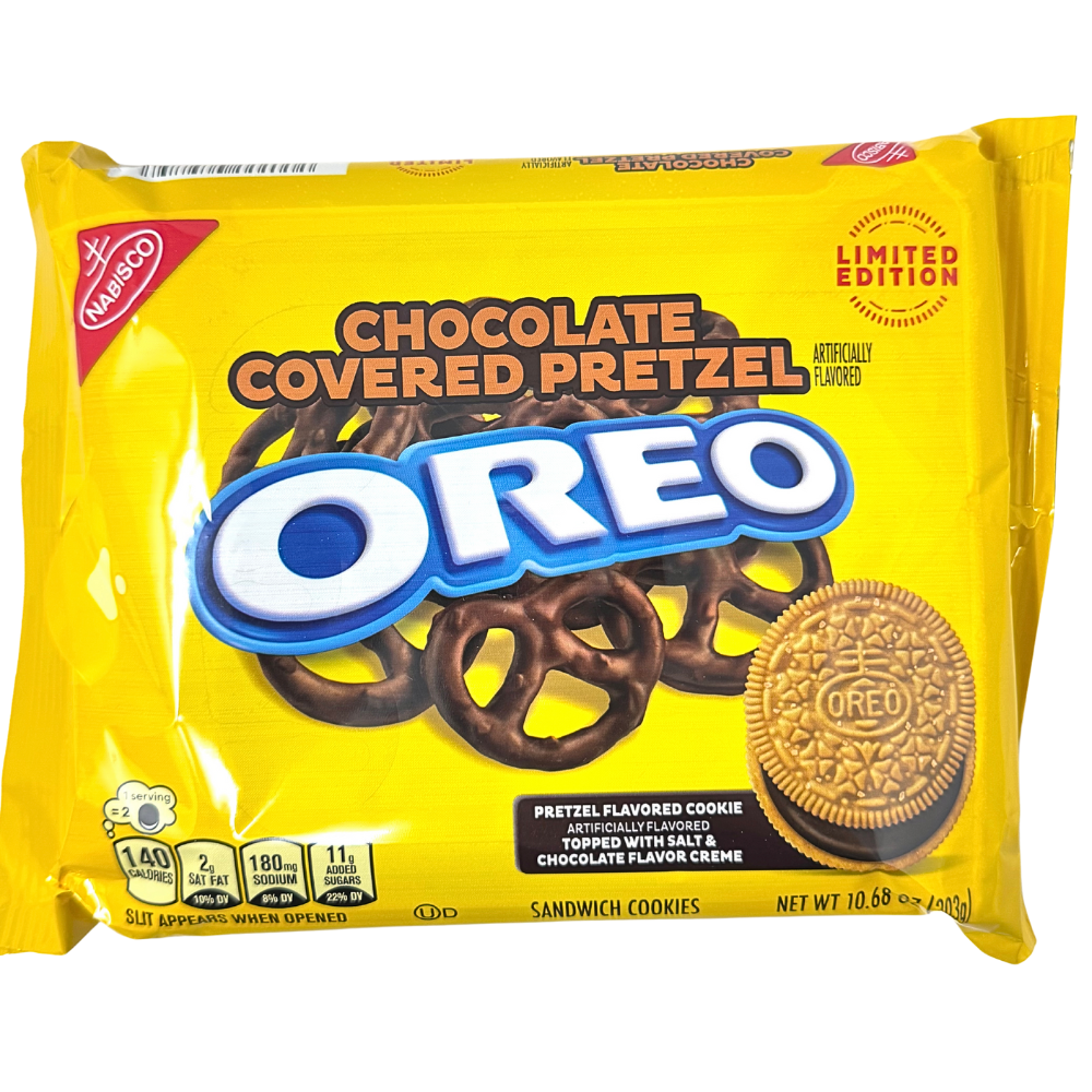Oreo Chocolate Covered Pretzel Cookie - 303g