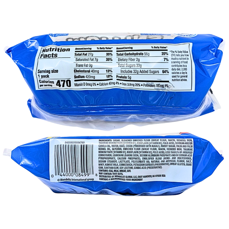 Oreo Muffins 2PC Pack - 4oz