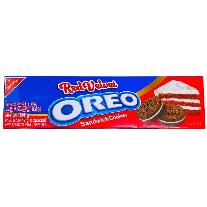 Oreo Red Velvet  Sandwich Cookies - 94g (Korea)