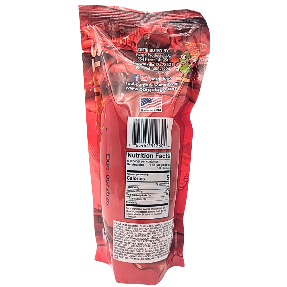 Parga Nacho Cheese Dill Pickle