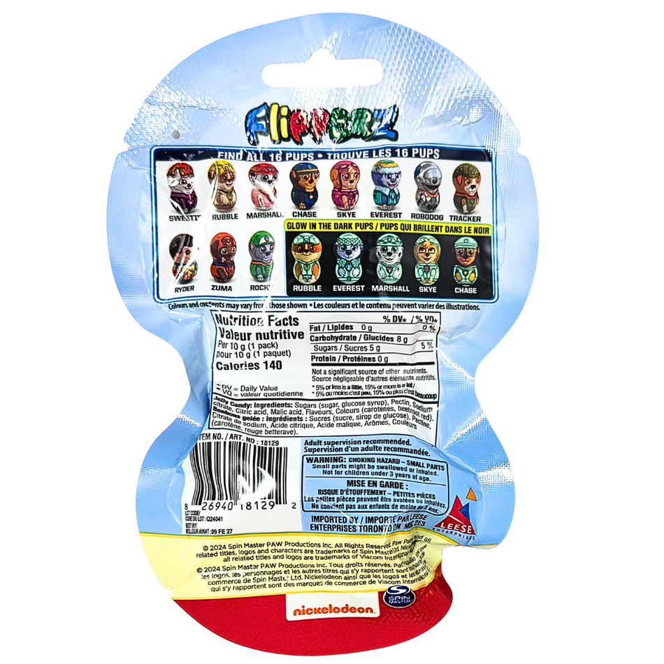 Paw Patrol Flipperz - 10g