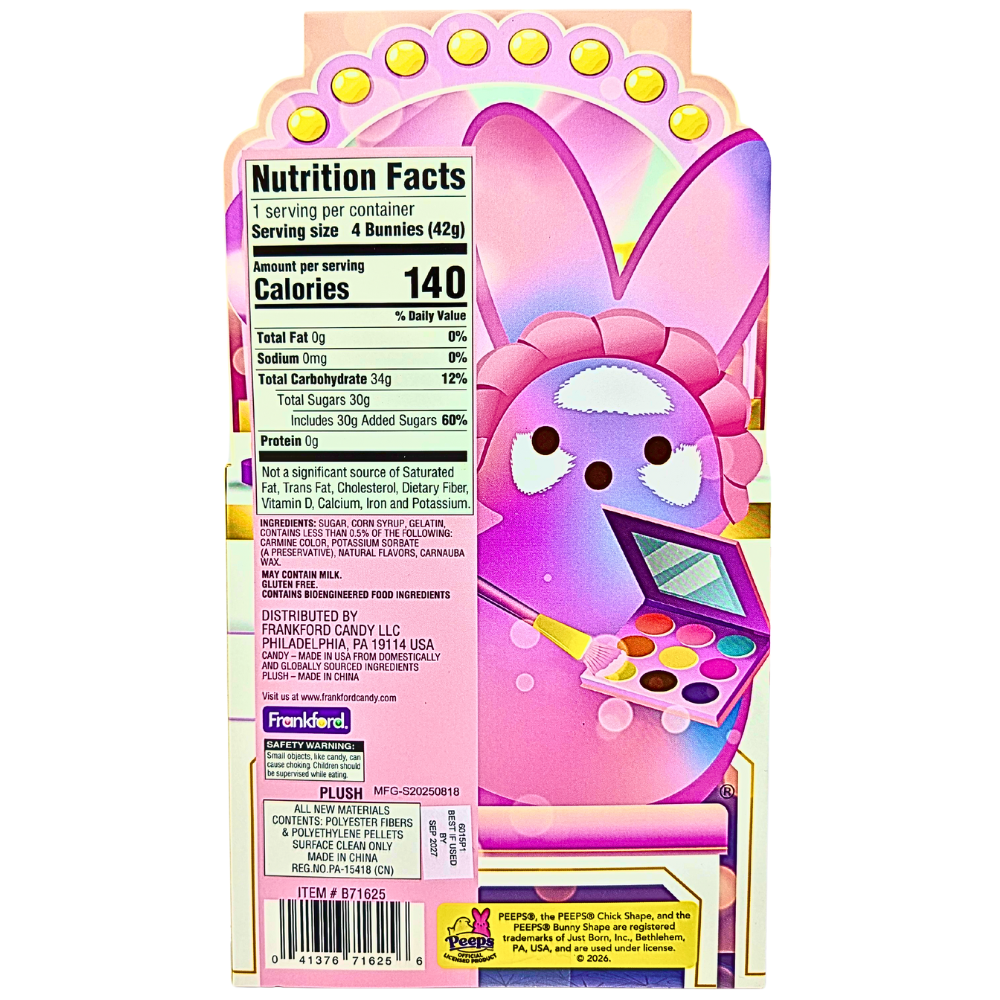 Peeps Bunny Get Ready With Me Gift Set - 1.5oz