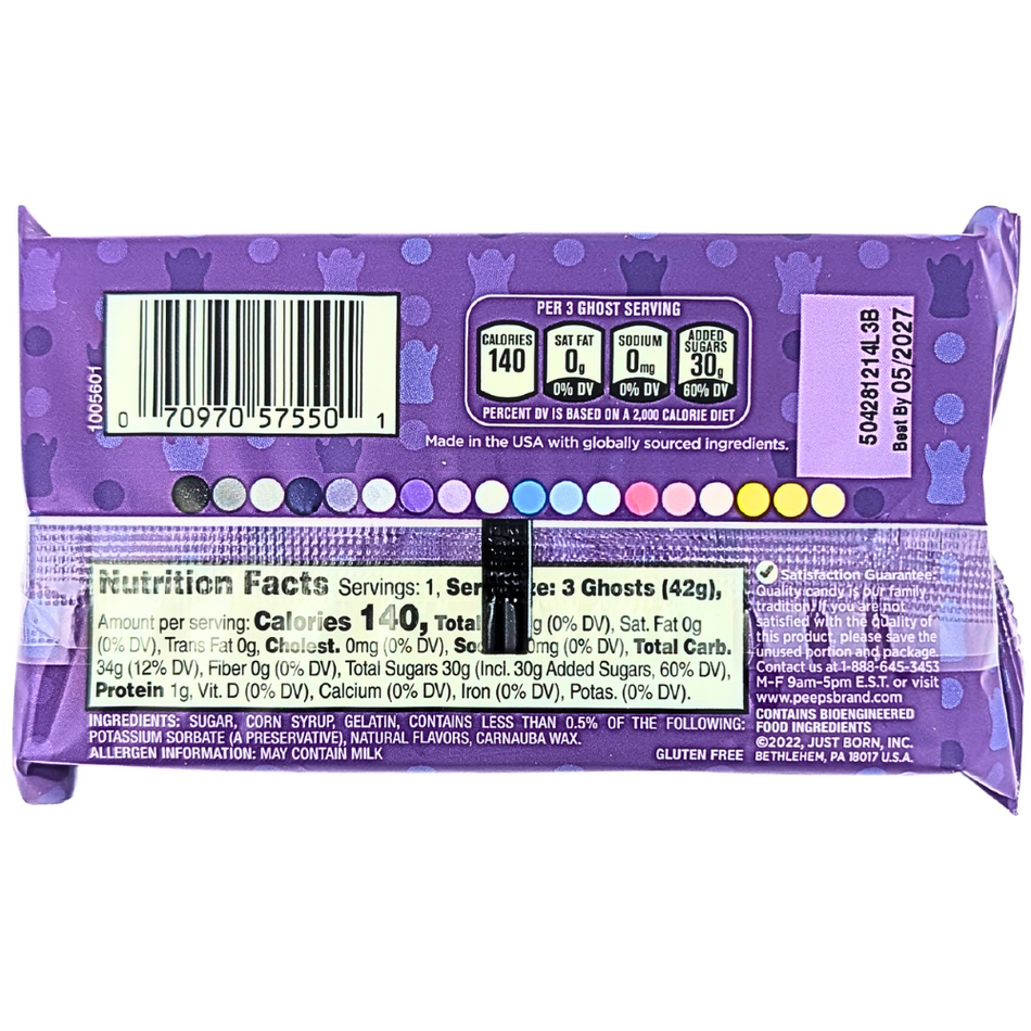 Peeps Marshmallow Ghosts - 1.5oz