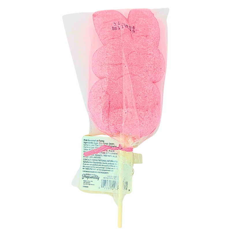 Peeps Marshmallow Giant Pink Bunny Pop - 1.5oz