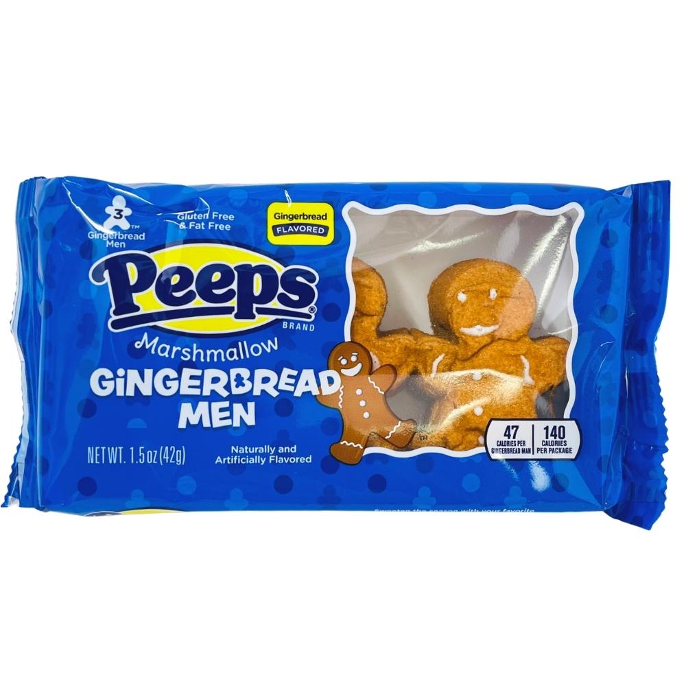 Peeps Marshmallow Gingerbread Men 3ct - 1.5oz