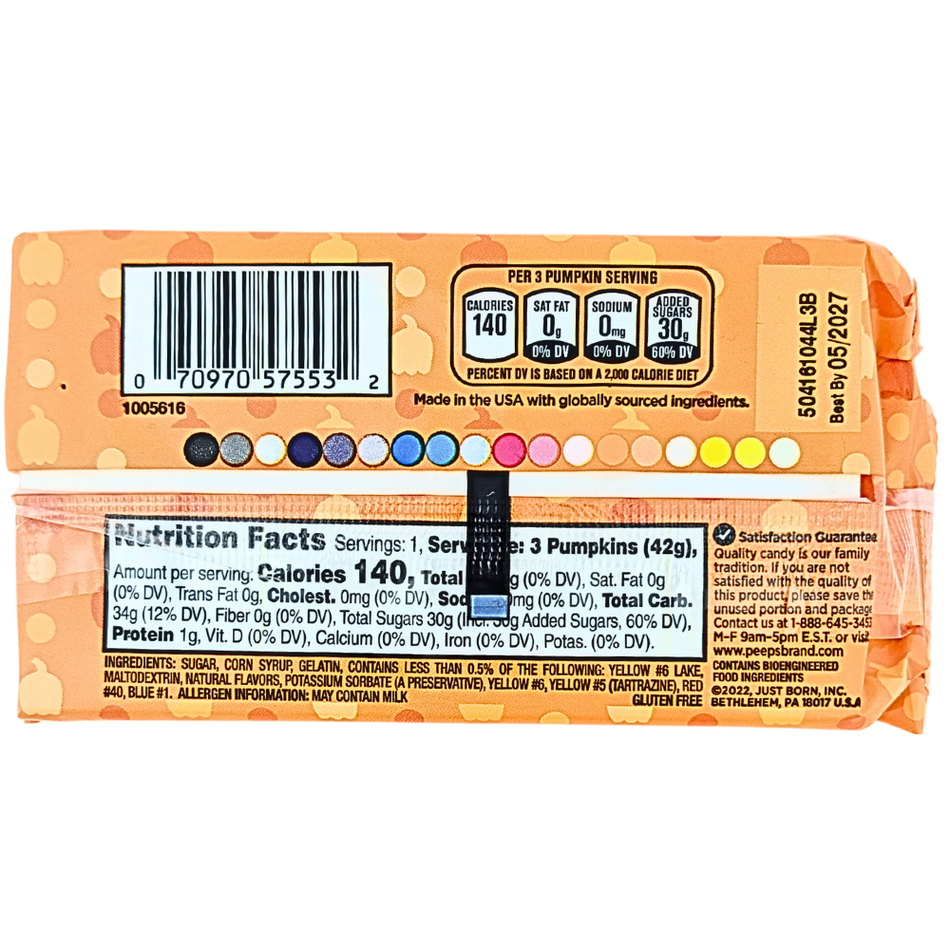 Peeps Marshmallow Pumpkins - 1.5oz