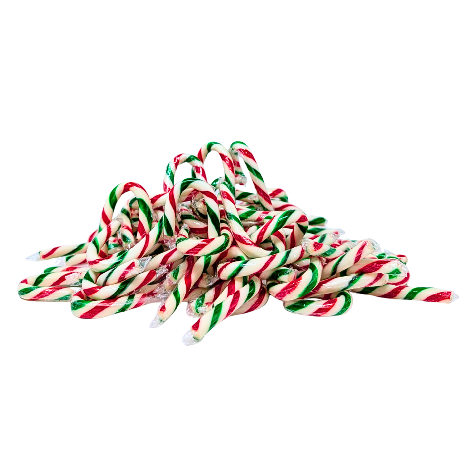 Peppermint Christmas Mini Canes Bulk - 4kg